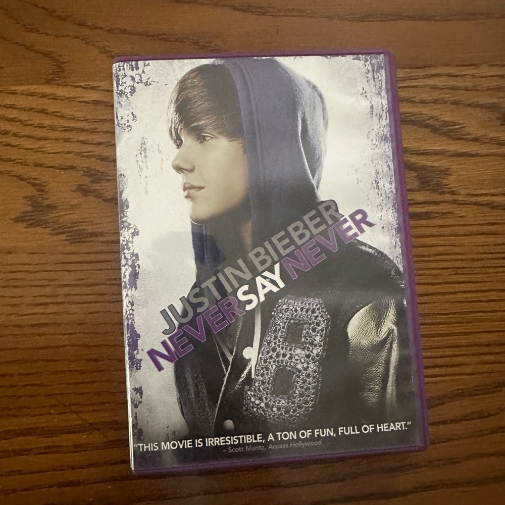 Justin Bieber Never Say Never DVD